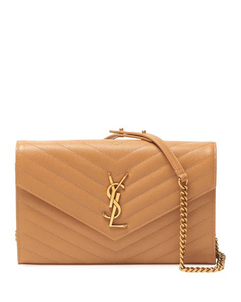 ysl wallet on chain neiman marcus|Saint Laurent YSL Monogram Large Wallet on Chain in.